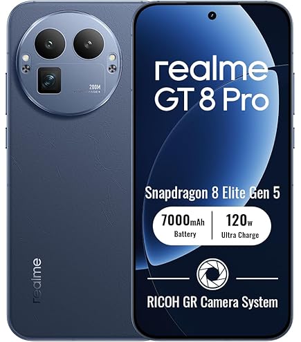 realme GT 8 Pro 16 GB + 512 GB Urban Blue INT + NFC RMX5210 EU